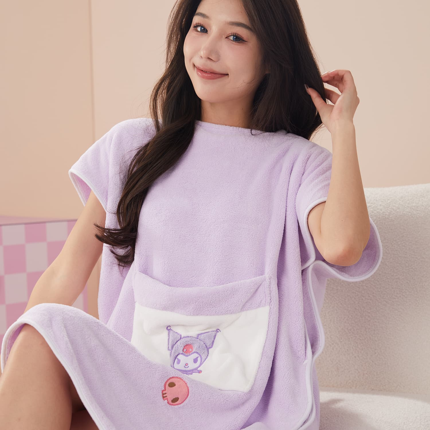 Sanrio Sleep Robe Purple