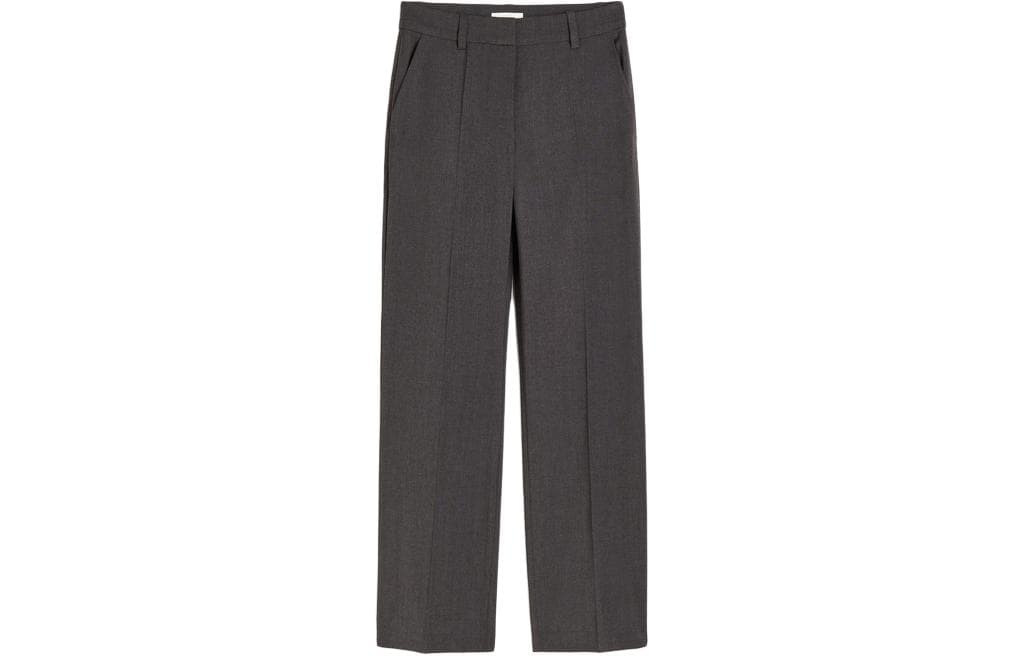 H&M Suit Trousers Dark Gray