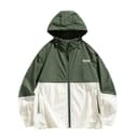 Military Green Ivory White