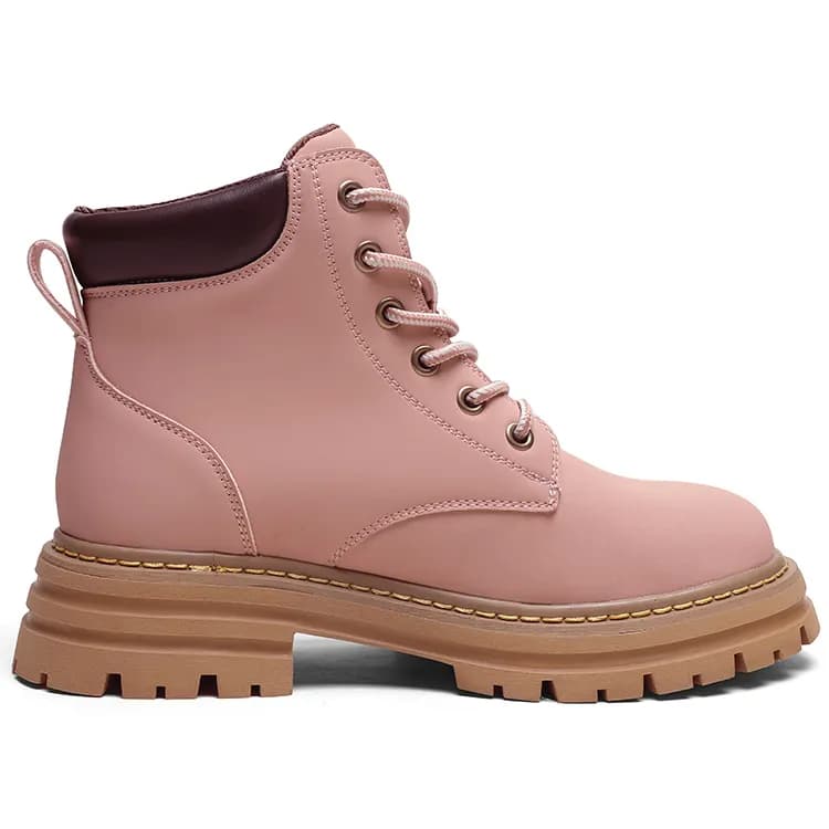 Mulinsen Big Yellow Short Martin Boot 5cm Ginger Yellow