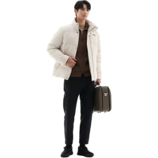 Anta Down Jackets & Oatmeal Gray