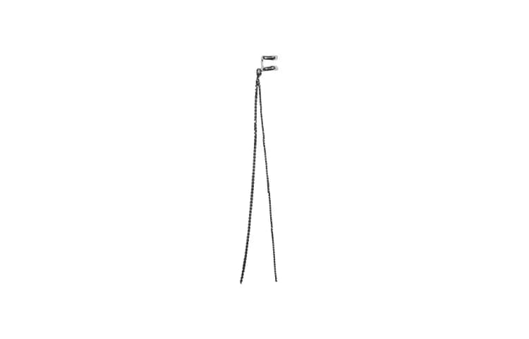 Alexander McQueen Drop Earrings Silver Silver