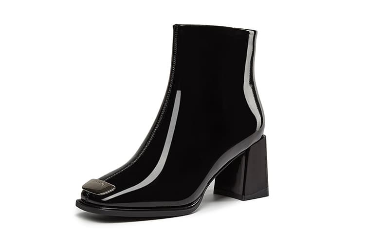 DAPHNE Ankle Black/White
