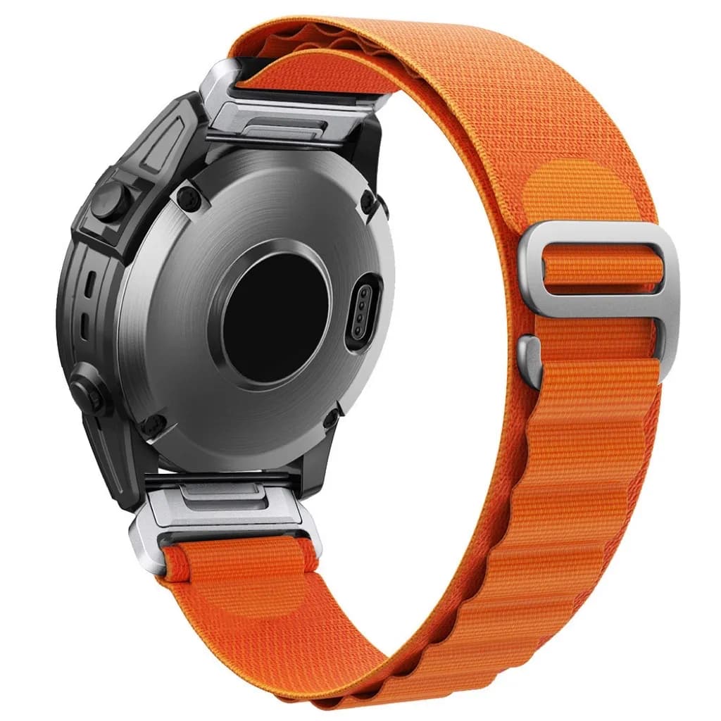 CHENSONG Watch Bands Vitality Orange【Alpine Loop Nylon Strap】
