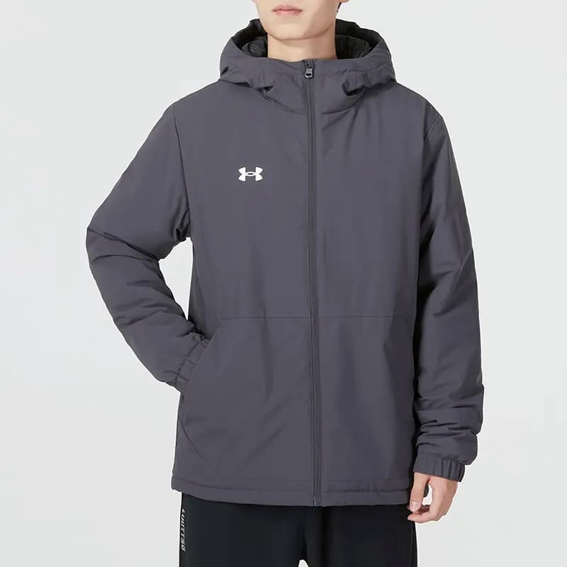Under Armour Темносерый Включает Сумка для мяча Мужские Объемные куртки (пуховики).