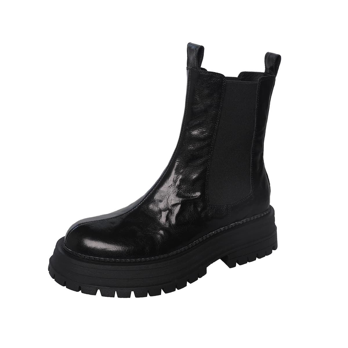 Zi Xiao Short Chelsea 4.5cm Black