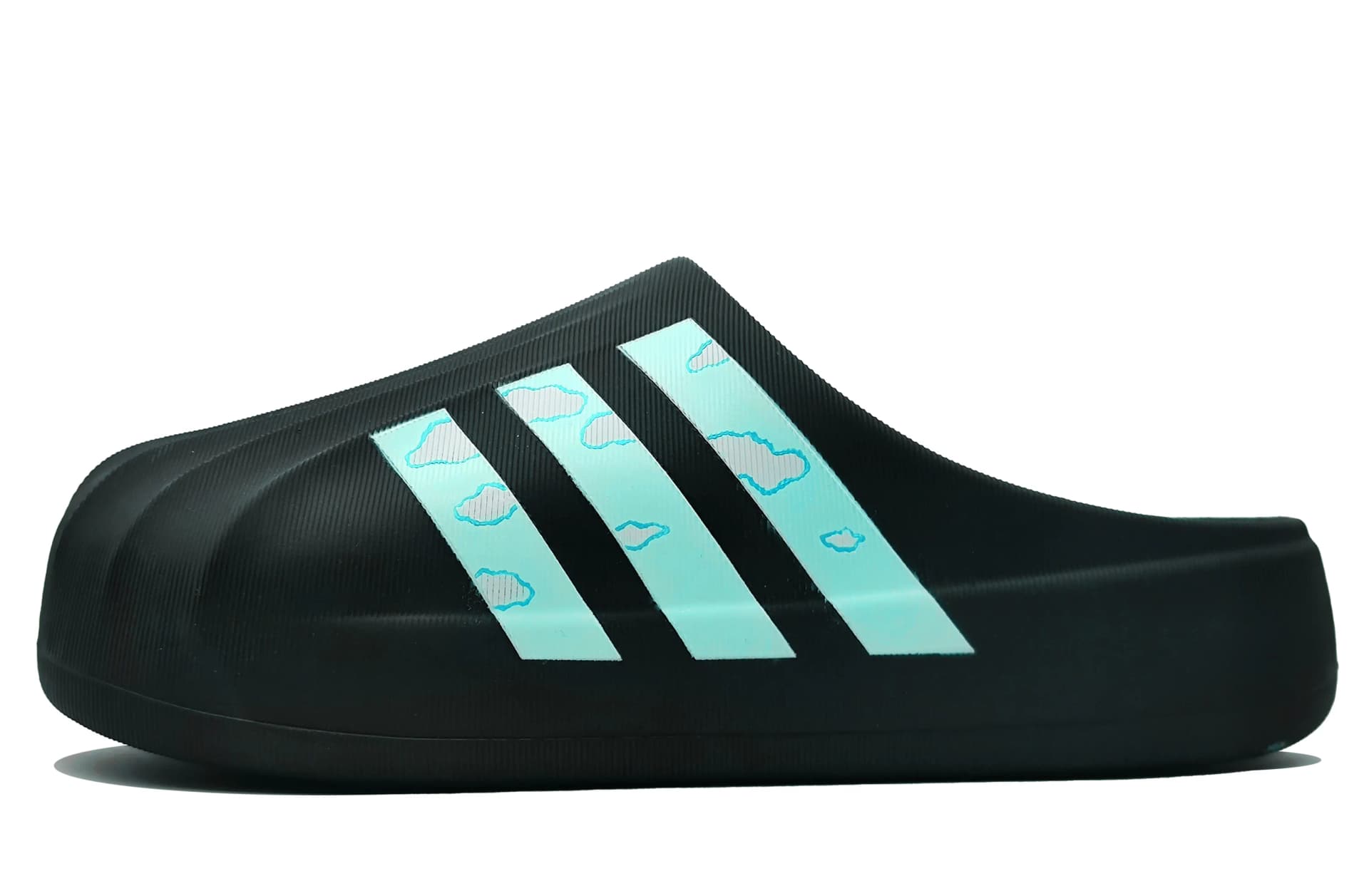 Adidas Originals AdiFOM Superstar Closed Toe Slippers Water Teal Aquamarine