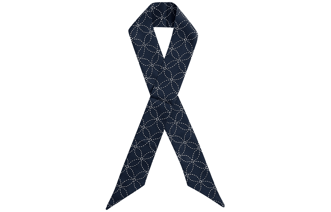 KITH Geometric Stitch Tie Scarf