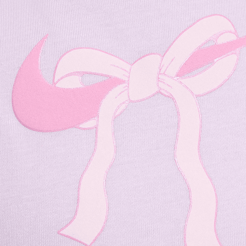 Nike Swoosh T Shirt Pink Purple Infant