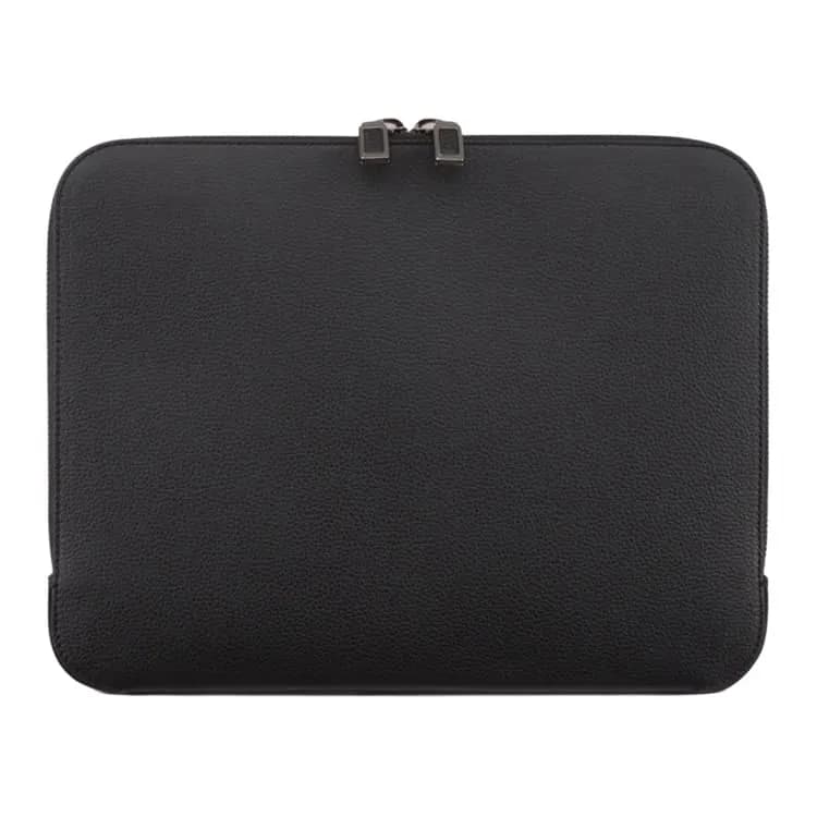 STEFANO RICCI Calfskin Laptop Bag Black