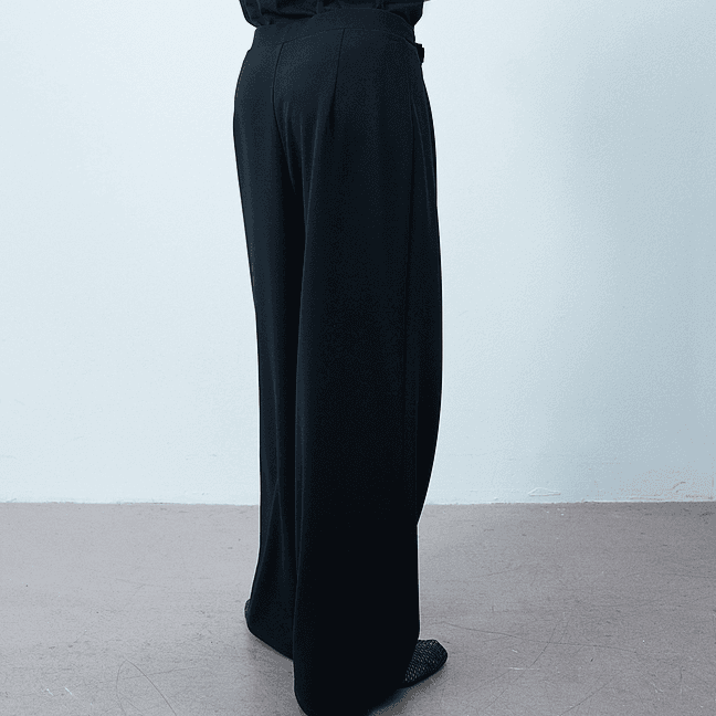 H&M Suit Trousers Black