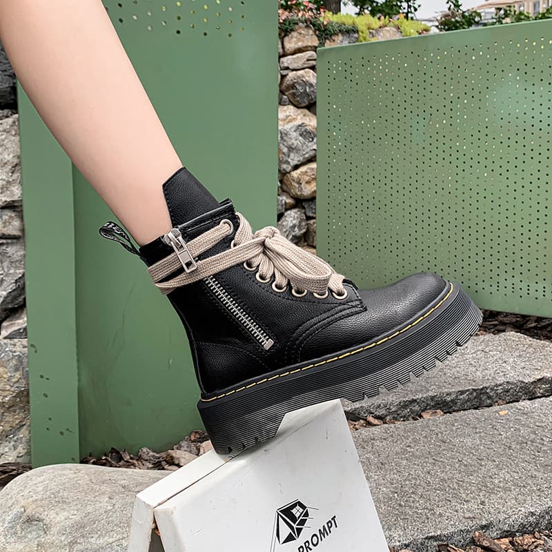 SIFEIRO Crew Martin Boot Black