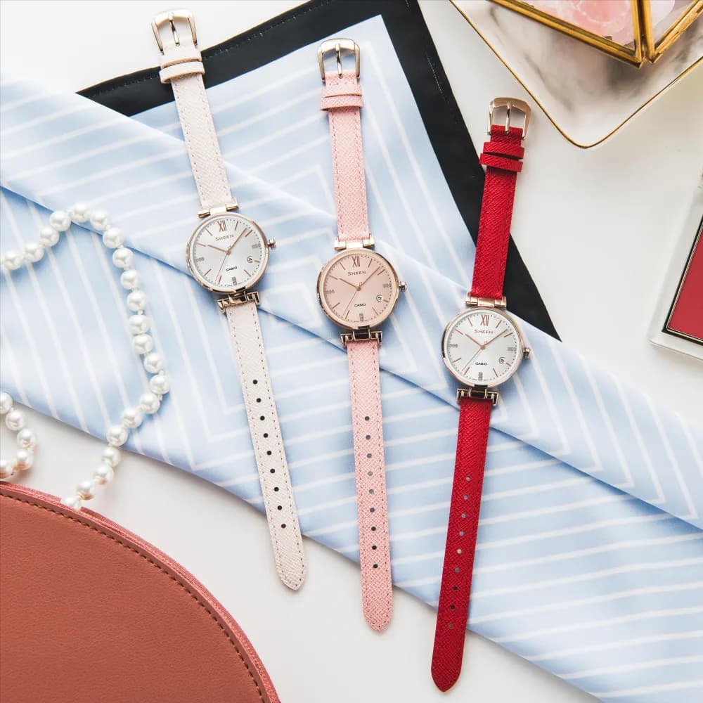 CASIO SHEEN Pink Watch SHE4053CGL4A