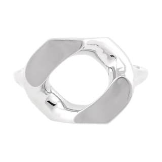 Burberry Palladium Plated Bangles Silver