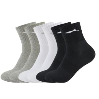 LiNing Mid Calf 6 Pack