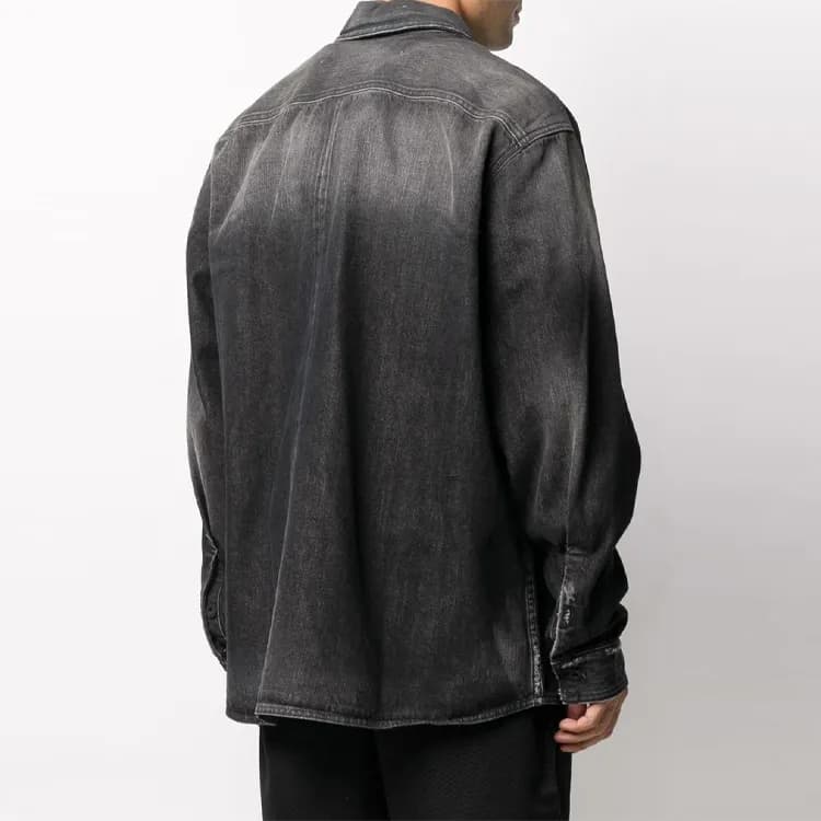 OFF WHITE SS21 Denim Jackets Dark Gray