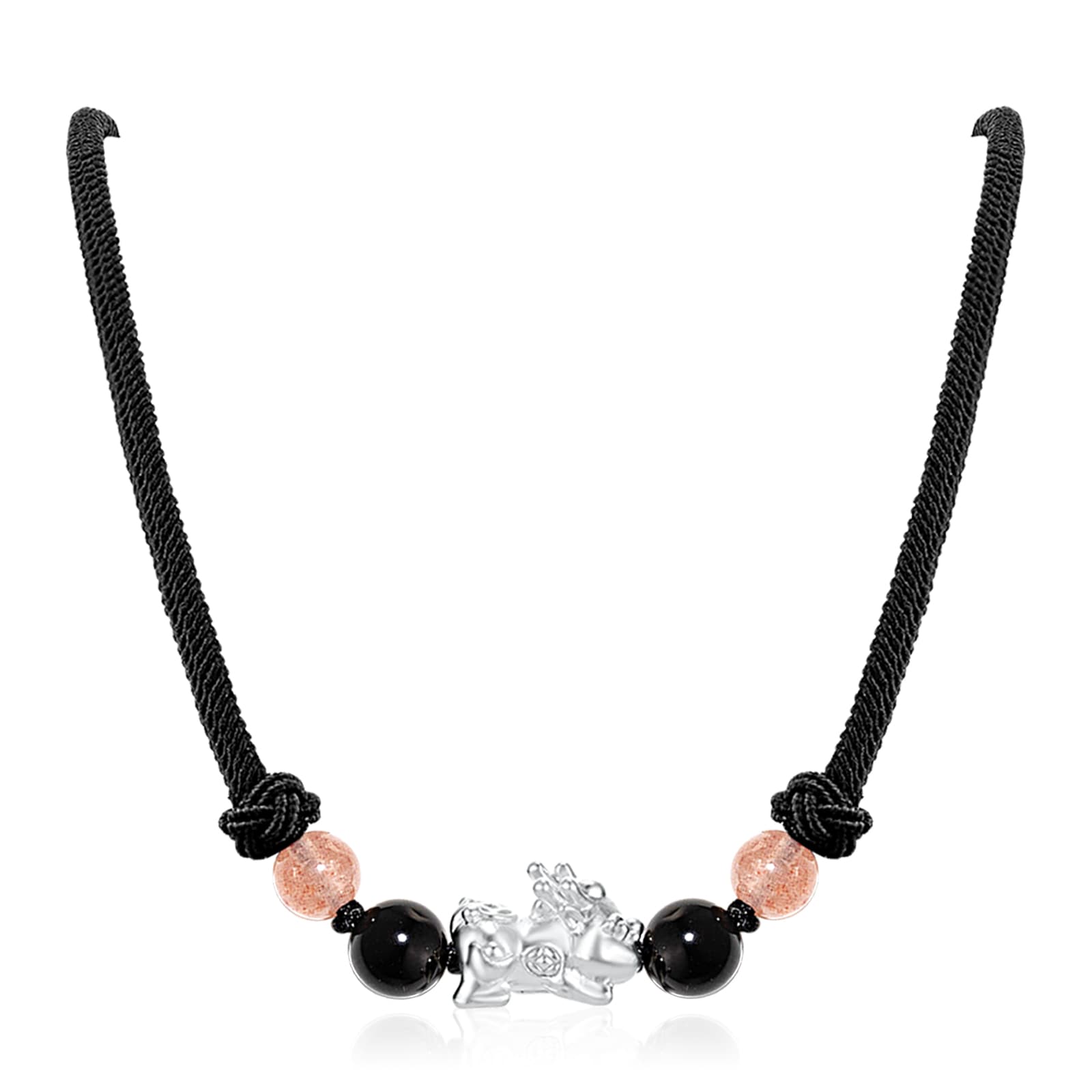 VOEX Sterling Silver Jade Necklaces