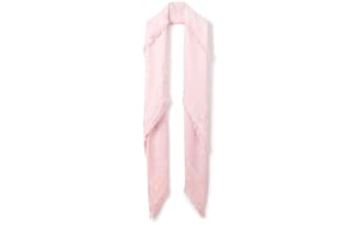 Burberry Silk Scarf Pink