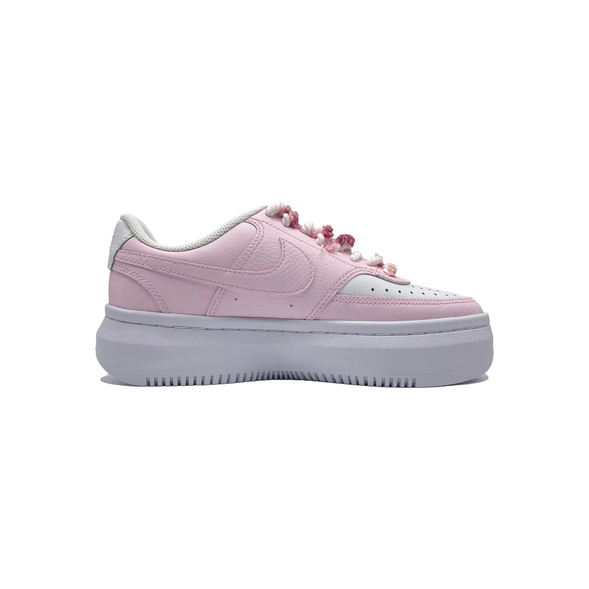 Nike Court Vision 1 Height Increasing Pink White
