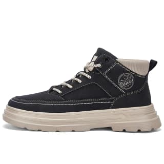 Warrior Short Martin Boot Black