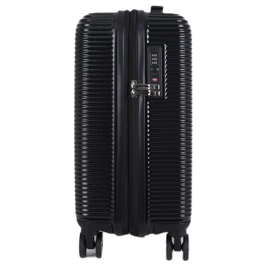 CALVIN KLEIN ABS+PC Suitcase Business Trip Business Large Capacity 20 Inch, 24 Inch, 28 Inch Champagne/Black