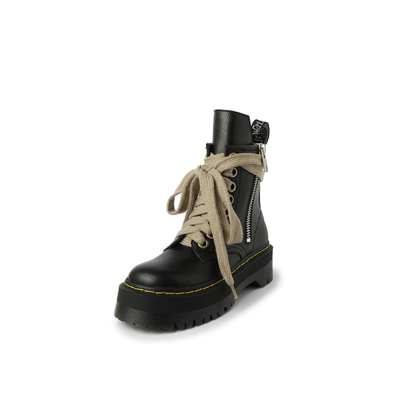 SIFEIRO Crew Martin Boot Black Black Short