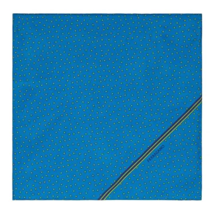 FERRAGAMO Silk Silk Blue Blue