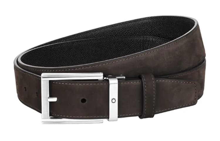 MONTBLANC Cow Brown Width 3.5cm Brown
