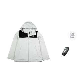 THE NORTH FACE Windbreaker Jackets Stars Gray
