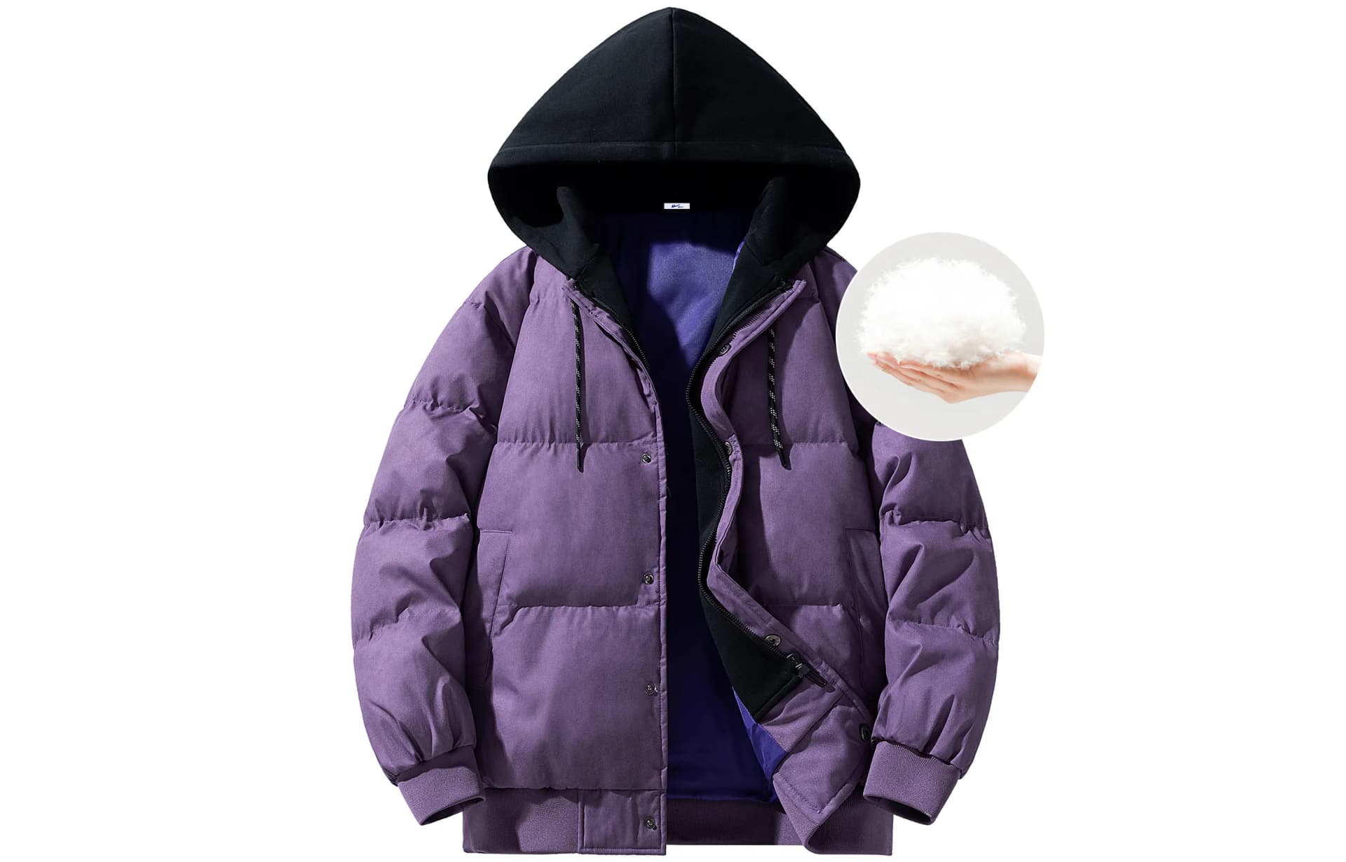 Warrior Huichao Riding The Wind Collection Jackets & Purple Padded