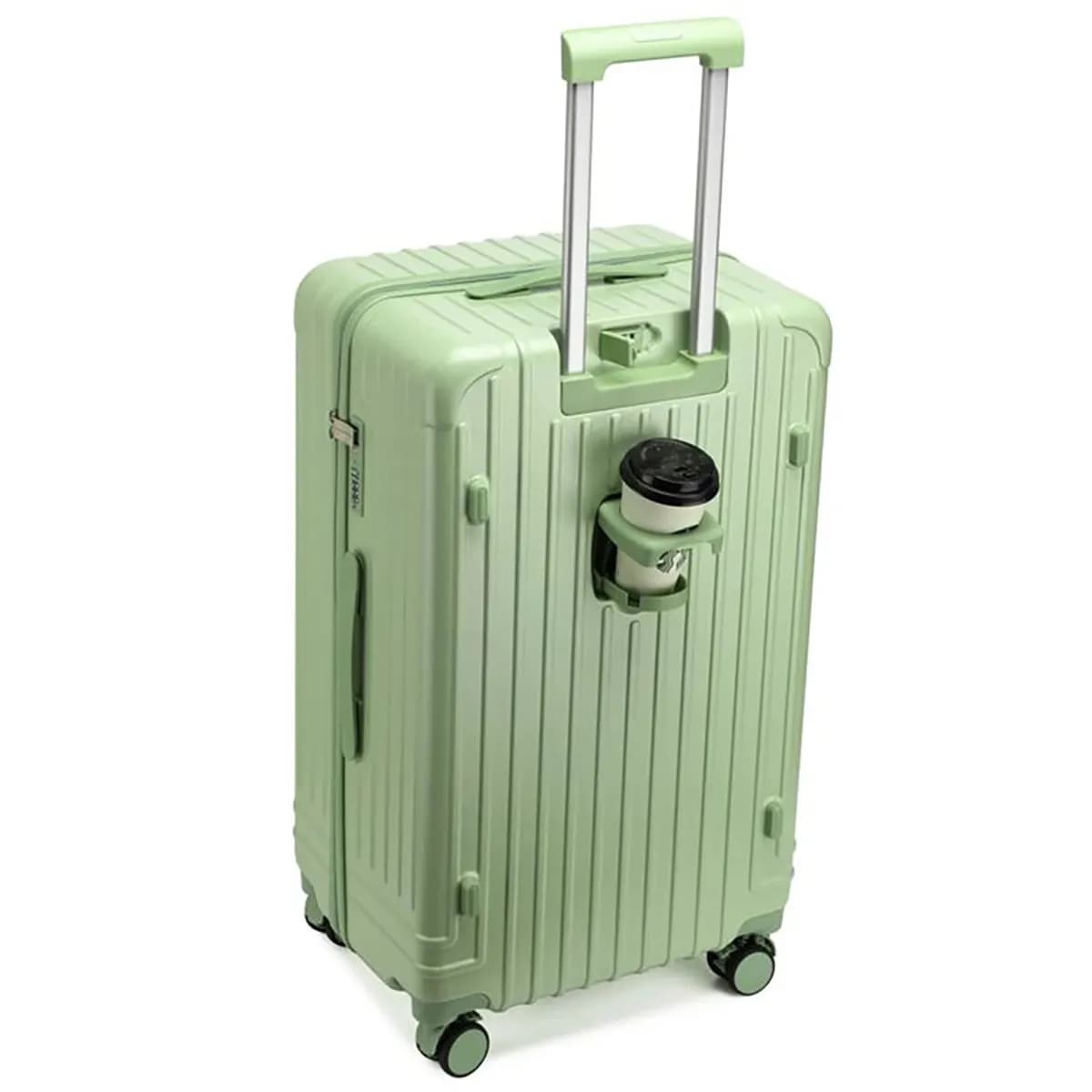 PAUL FRANK ABS+PC Suitcase Travel Bag Luggage 20 Inch, 24 Inch, 26 Inch, 32 Inch, 28 Inch, 30 Inch Multicolor Avocado Green