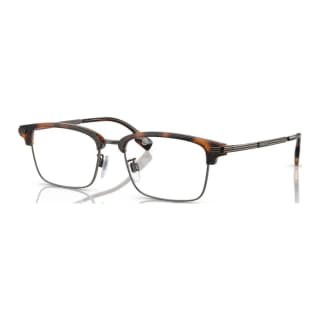 Burberry Metal Acetate Browline Eyeglass Frames Tortoiseshell
