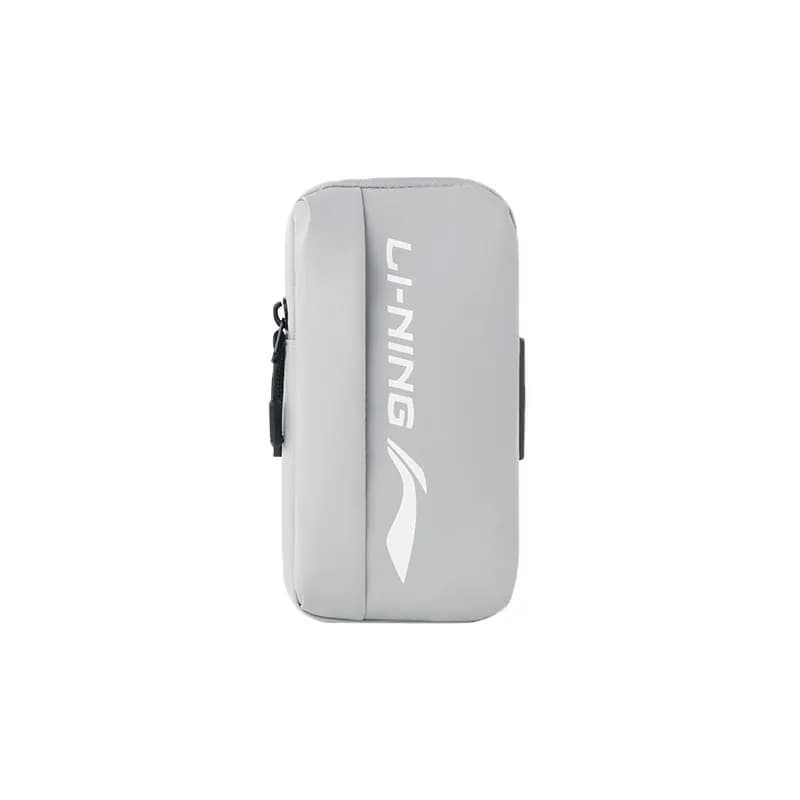 LiNing Fabric Cell Phone Pocket Arm Bag Cell Phone Pouch Medium Black/Navy Blue/Pink/Gray Gray