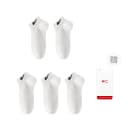 5 Pack (White 5)
