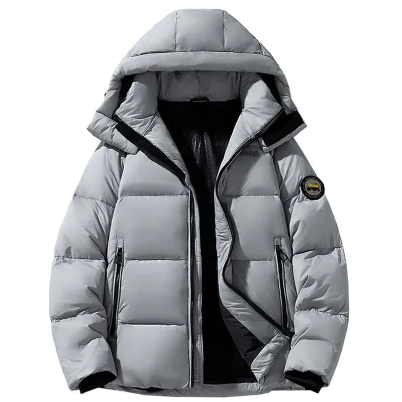 Jeep Down Jackets Hooded Moderate Down Jacket