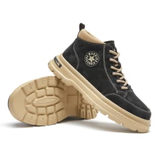 Warrior Ankle Length Martin Boot Gray