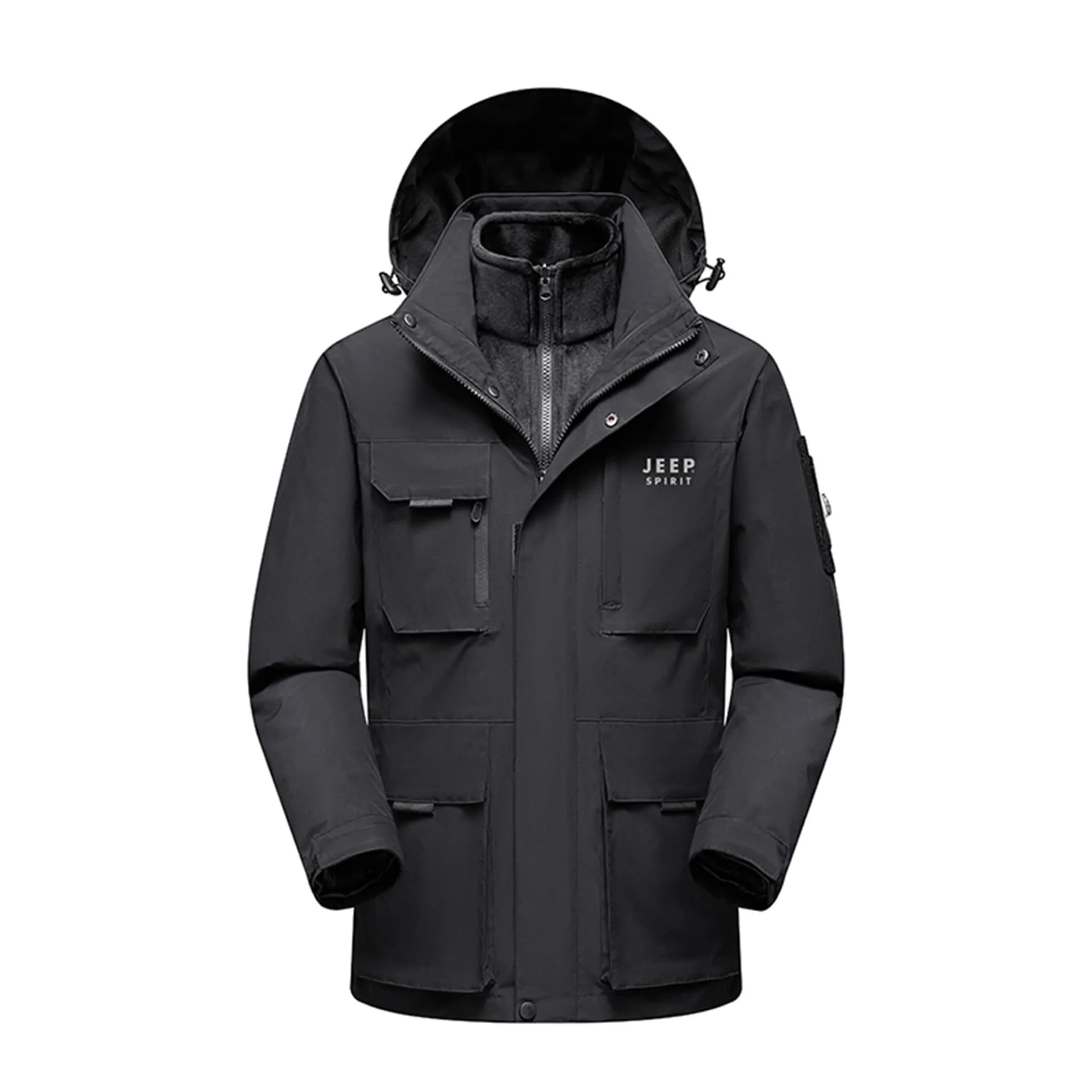 JEEP SPIRIT Urban Living/Travel/Commuting Waterproof Windproof To Keep Windbreaker Jacket