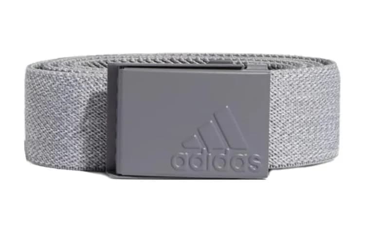 Adidas Free Shipping With AdiClub Heather Stretch Reversible Belt Gray