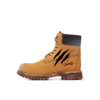 Jeep Crew Martin Boot Gold Yellow Black