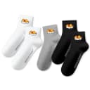 5 Pack (2 Black+2 White+1 Gray)