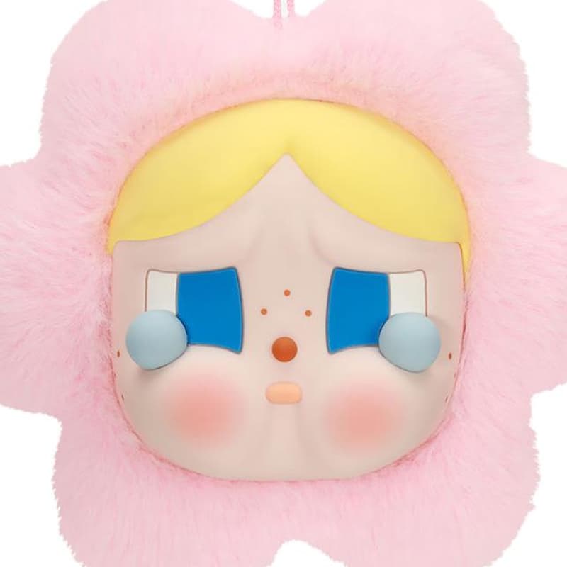 POP MART CRYBABY Silicone Earphone Case Pink