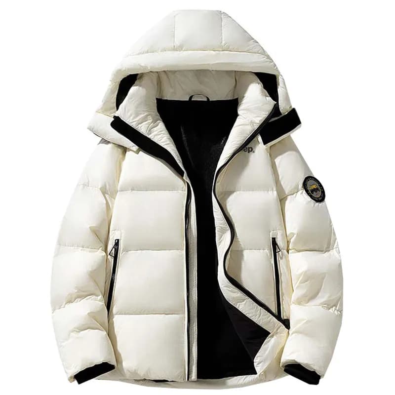 Jeep Down Jackets Hooded Moderate Down Jacket
