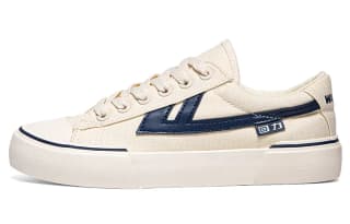 Warrior Lightweight Breathable Canvas Beige Dark Blue