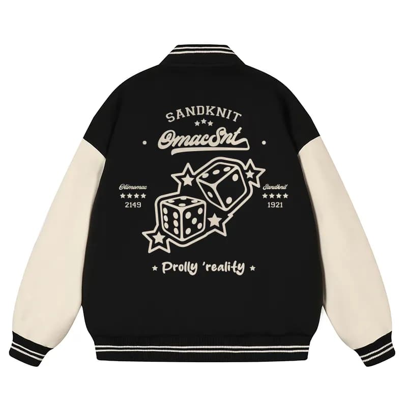SandKnit Baseball Jacket