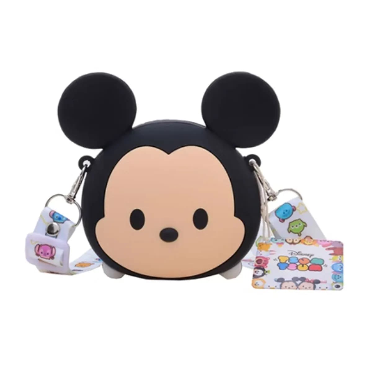 Disney Silicone Coin Purse, Cell Phone Pouch Regular Pine Mickey / Pine Minnie Mouse / Strawberry Bear Tsum Tsum Mickey Mouse