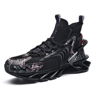 VAKY AntiSlip WearResistant HighTop Chunky Black