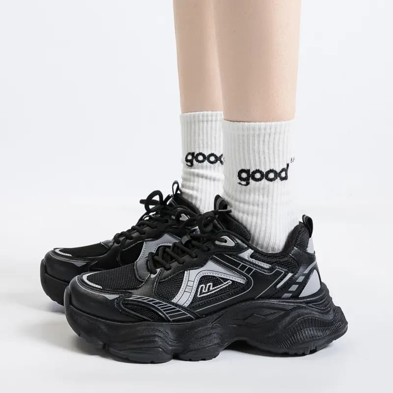 Warrior Height Increase, Breathable, Chunky Black