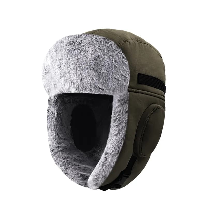 Jeep Polyester Trapper Hats Army Green