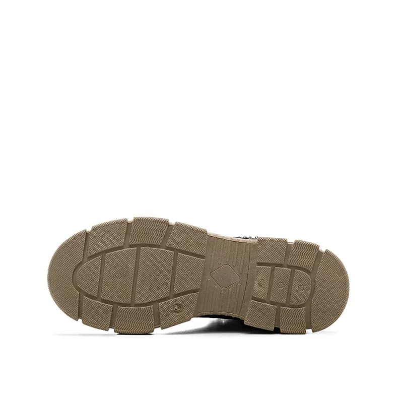 Warrior Short Martin Boot 3cm Black