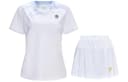 Tops Purple+Short Skirts White